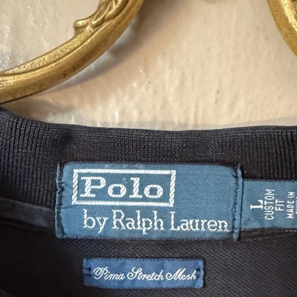 Polo Ralph Lauren Men's Polo Shirt in Black - Picture 2 of 7